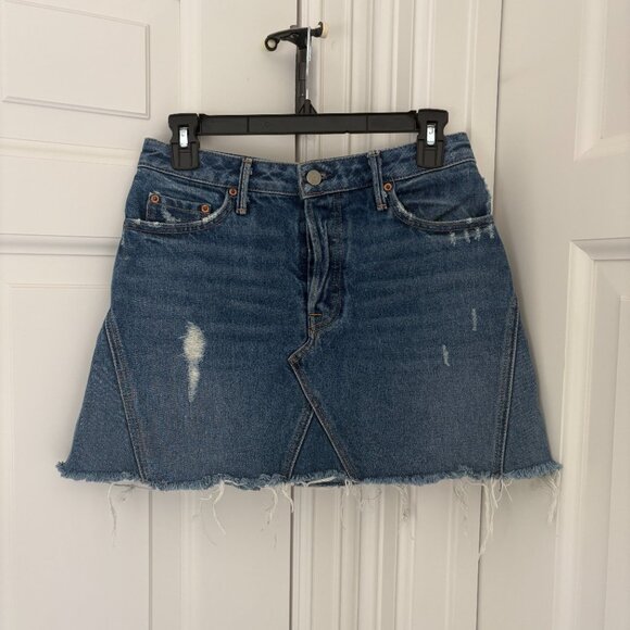 GRLFRND Eva Denim Mini Skirt - Picture 2 of 6